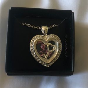 Heart & Key Necklace